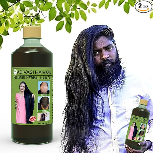 Adivasi Herbal Hair Oil 125ML (Pack of 2)