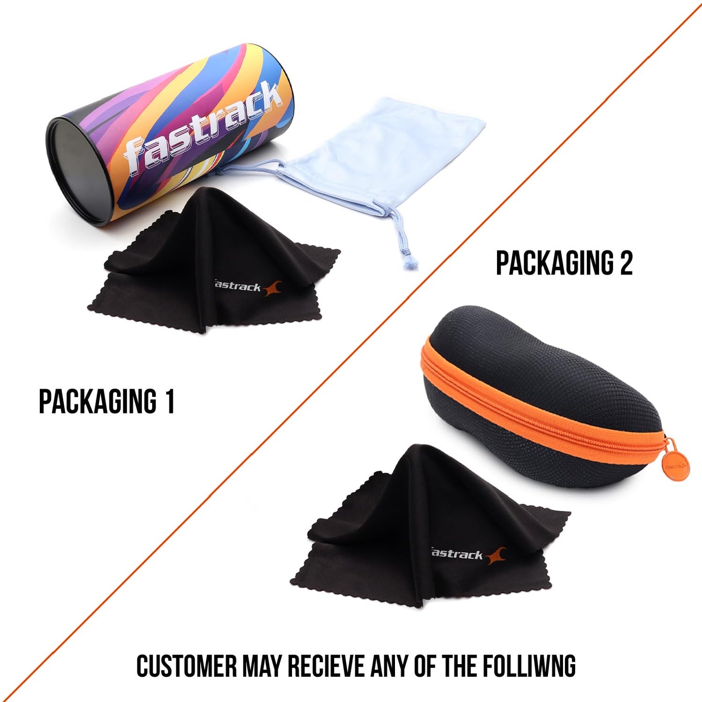 Fastrack Brown Aviator 100% UV protected Sunglasses for Men