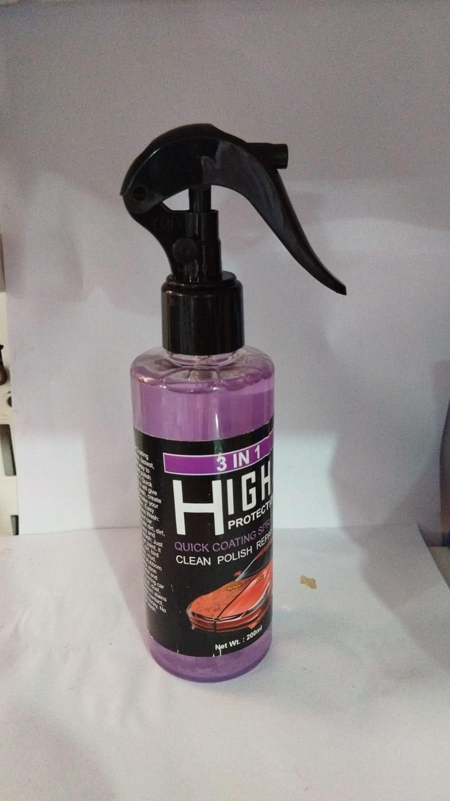 3 in 1 High Protection Coating Spray (Pack of 2)